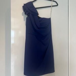 Shoshanna dress size 8 navy